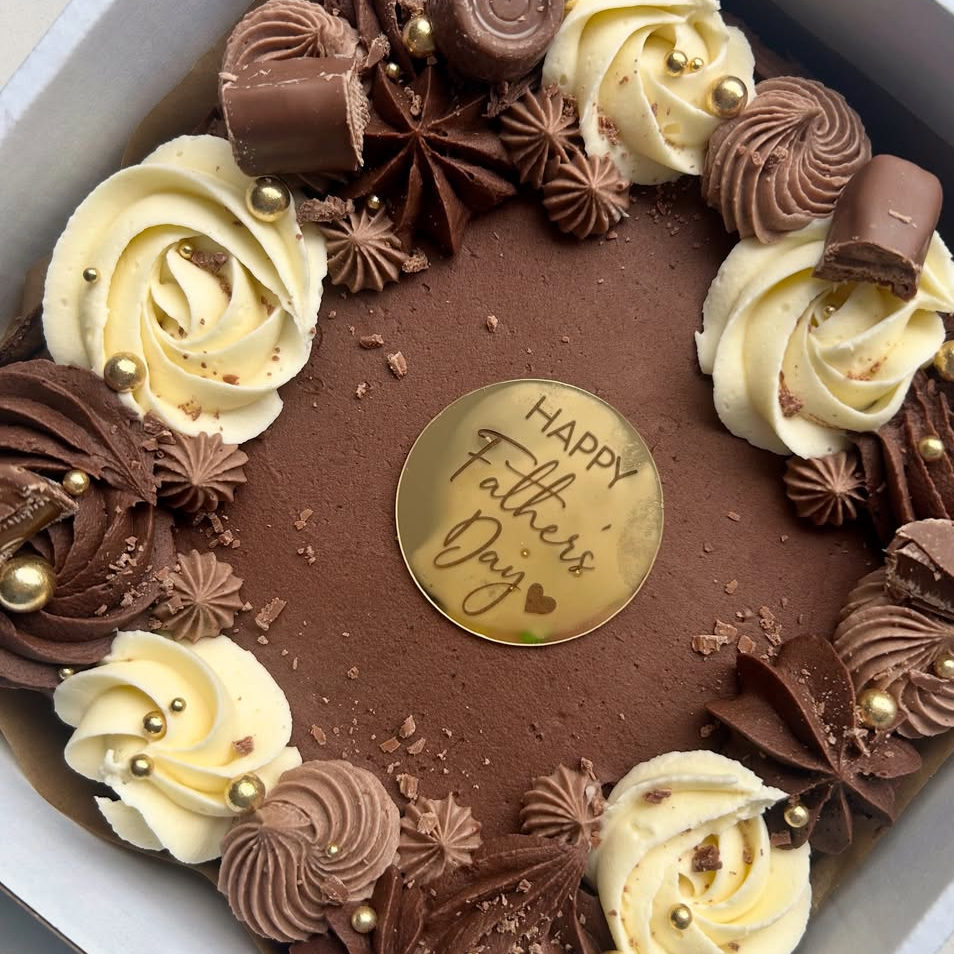 Fathers Day Brownie half slab