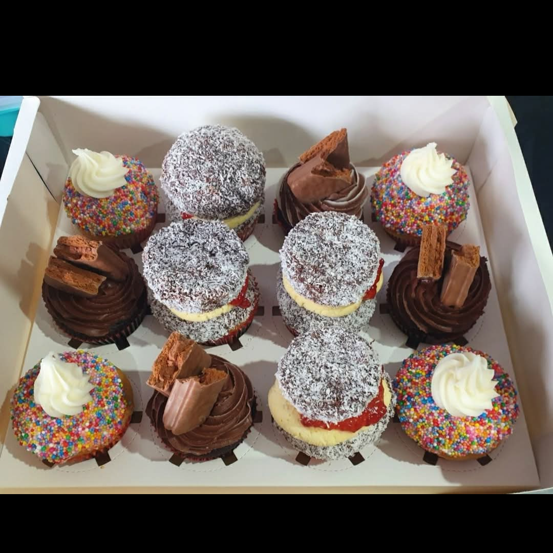Australia day cupcake boxes