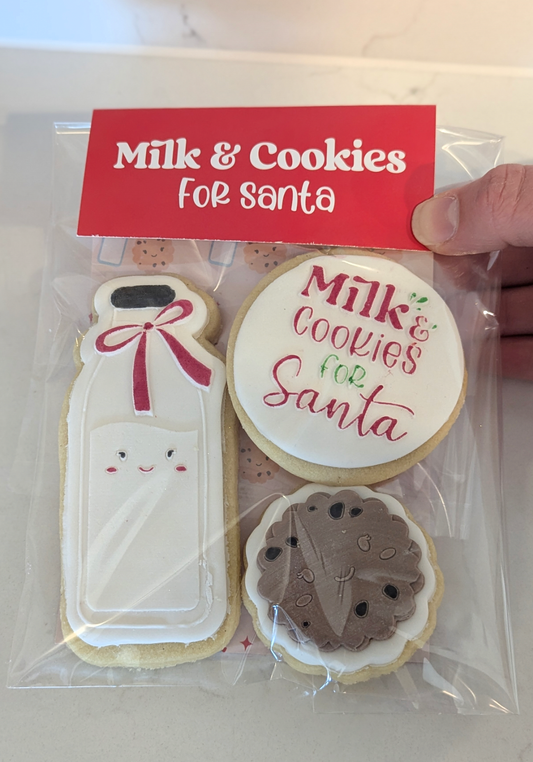 Milk and Cookies for Santa Cookie Pack