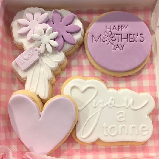 Mothers Day Cookie Box - 4 pack