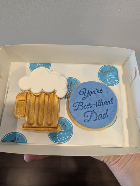 Father's Day - your beer- illiant cookie box