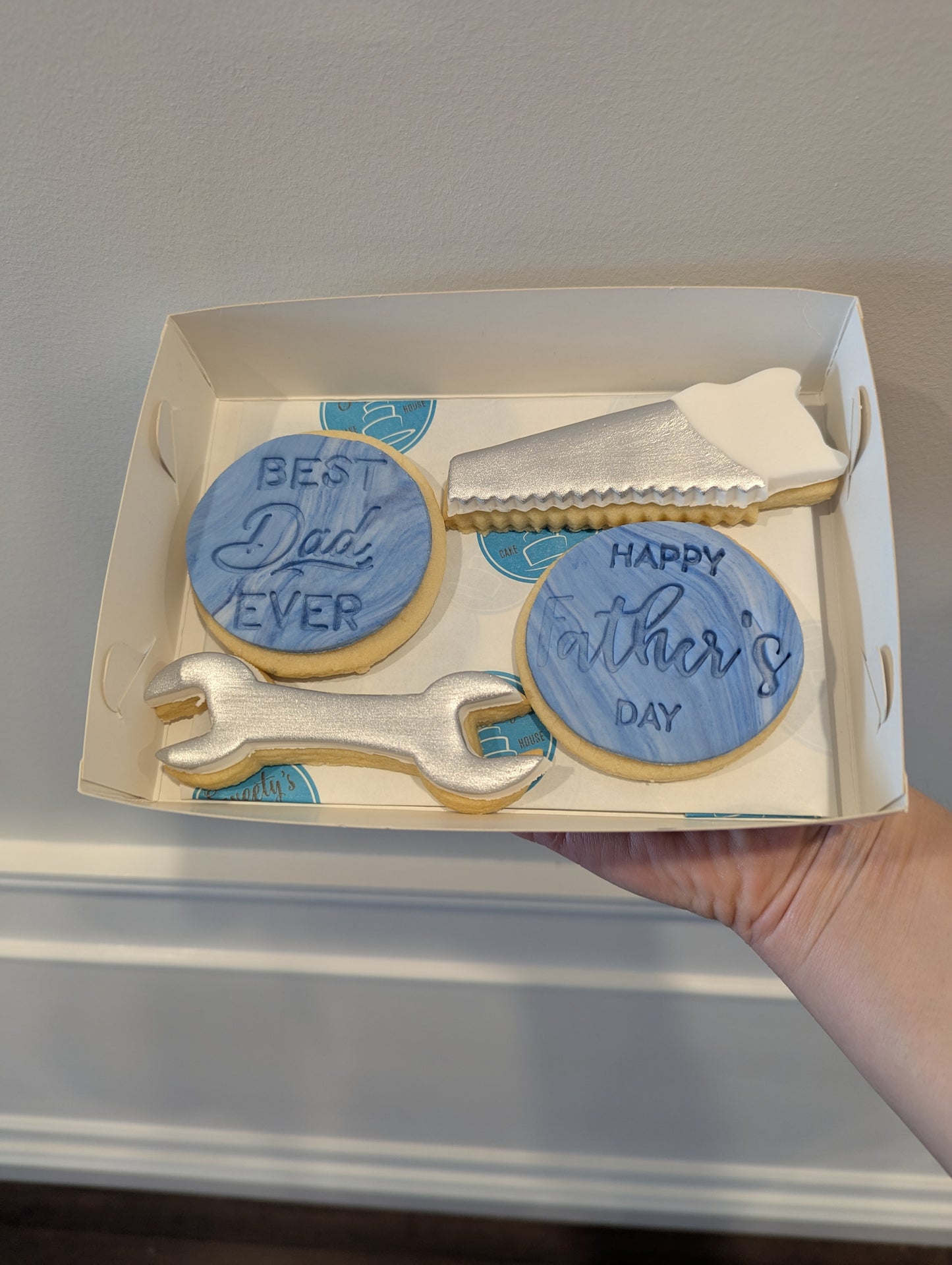 Father's day - Tools cookie box