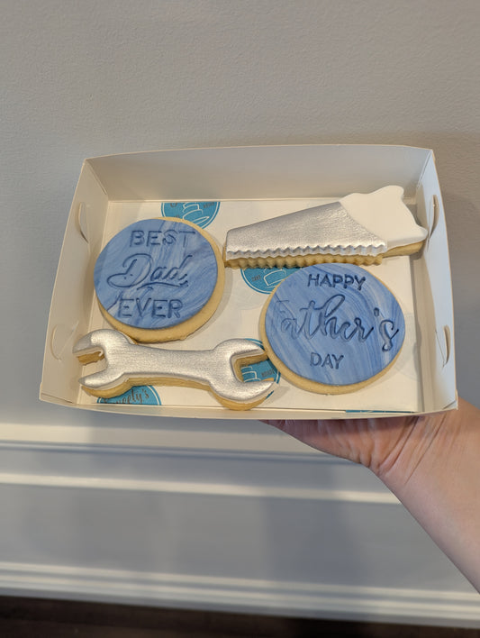 Father's day - Tools cookie box