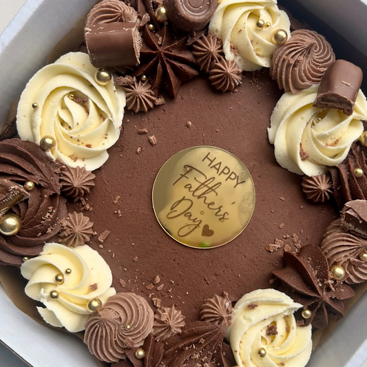 Fathers Day Brownie half slab